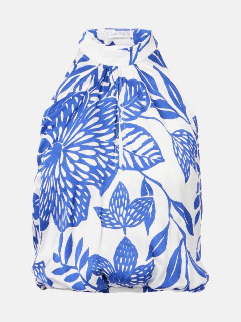 Poupette St Barth Cleo cropped top