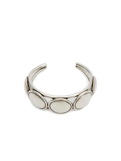 Isabel Marant Ned engraved-logo bracelet
