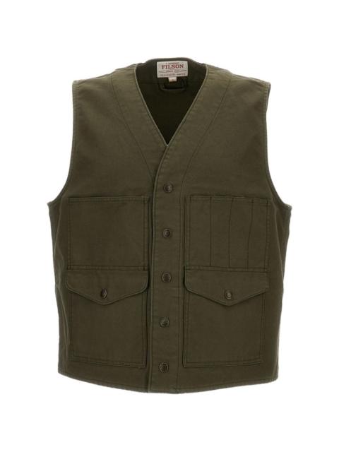 FILSON pockets buttoned vest
