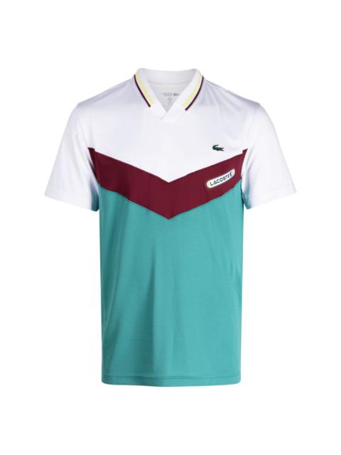 LACOSTE Tennis x Daniil Medvedev logo-patch polo shirt
