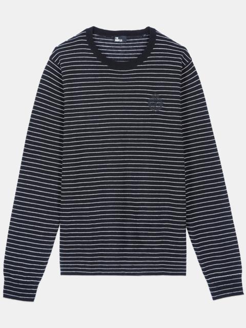 The Kooples STRIPED WOOL SWEATER