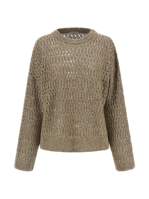 Micro sequin sweater