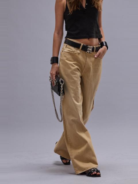 R13 D'ARCY LOOSE JEAN - FADED WHEAT