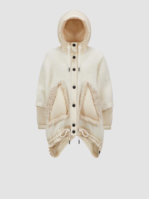 Moncler Wool, Alpaca & Mohair Padded Cape