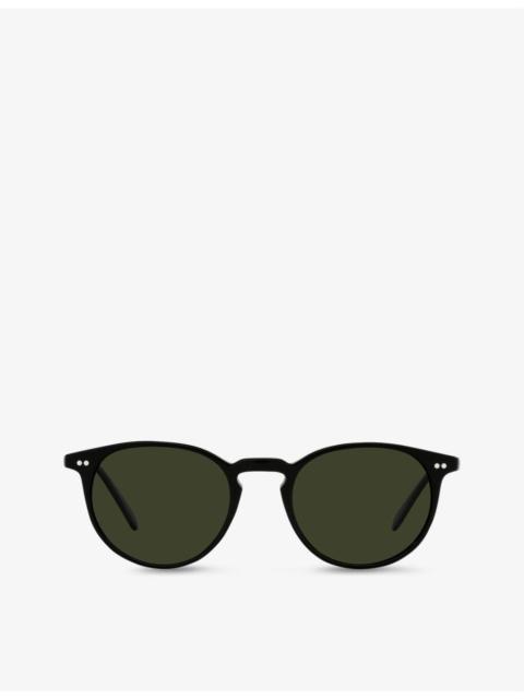 Oliver Peoples OV5004SU Riley Sun acetate round sunglasses