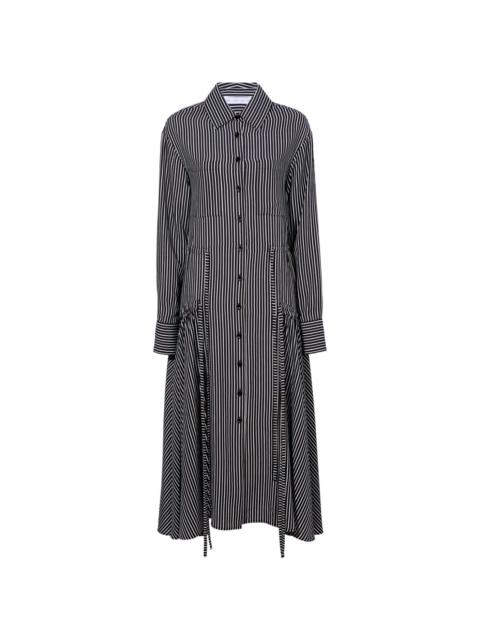 Bonnie striped shirtdress