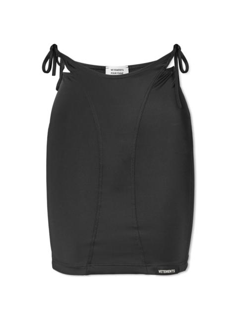 VETEMENTS VETEMENTS Deconstructed Bikini Skirt