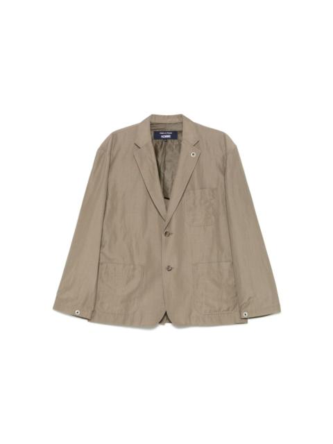 Comme des Garçons Homme single-breasted blazer