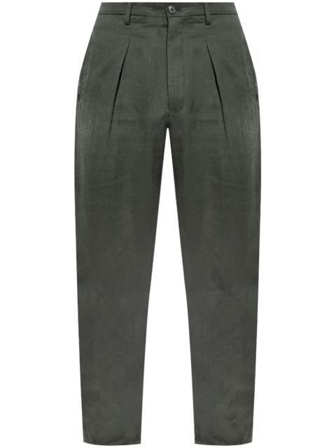 GIORGIO ARMANI pleat-detail trousers