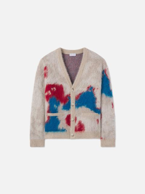 John Elliott MOHAIR JACQUARD CARDIGAN