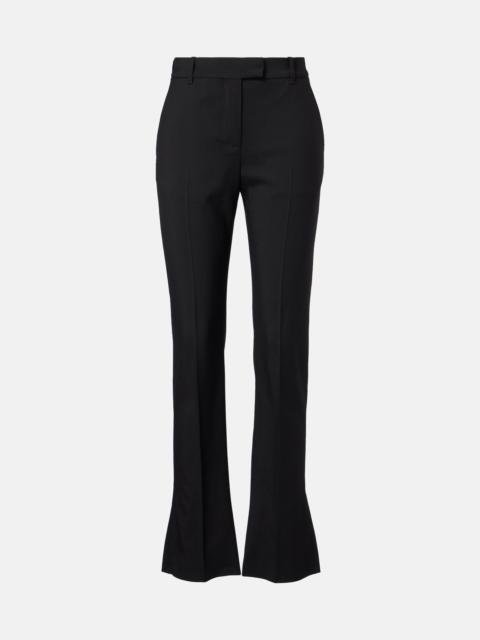 Alexander McQueen Wool gabardine suit pants