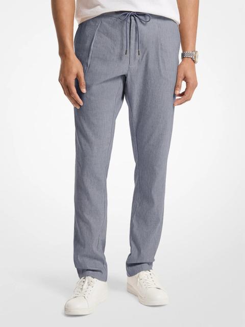 MICHAEL KORS Linen Blend Pants