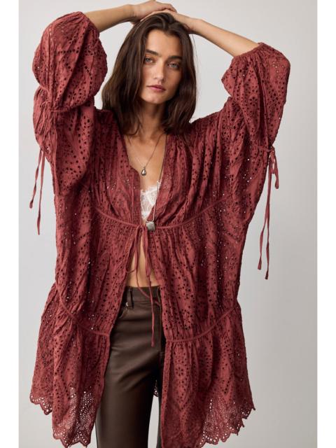 FREE PEOPLE Juliet Cutwork Duster