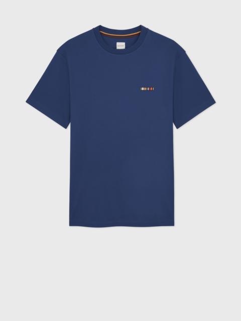 Paul Smith Blue 'Signature Stripe' Logo T-Shirt