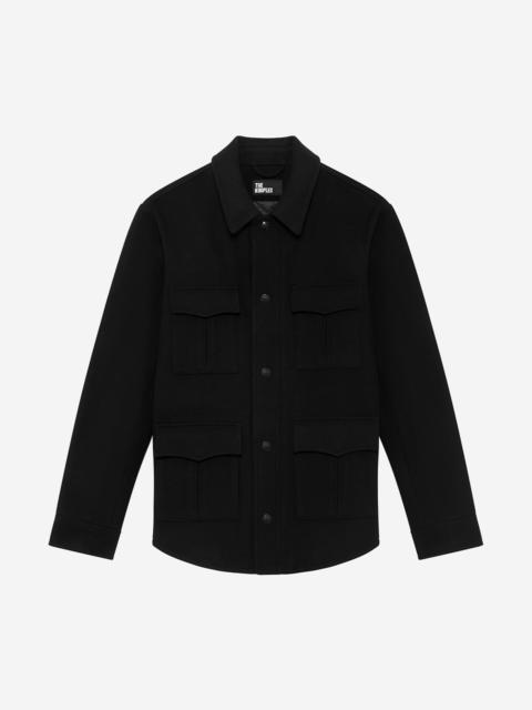 The Kooples BLACK OVERSHIRT
