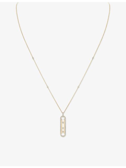 MESSIKA Move 10th 18ct yellow-gold and diamond necklace