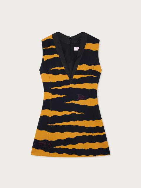 PUCCI FIAMME PRINT CADY DRESS