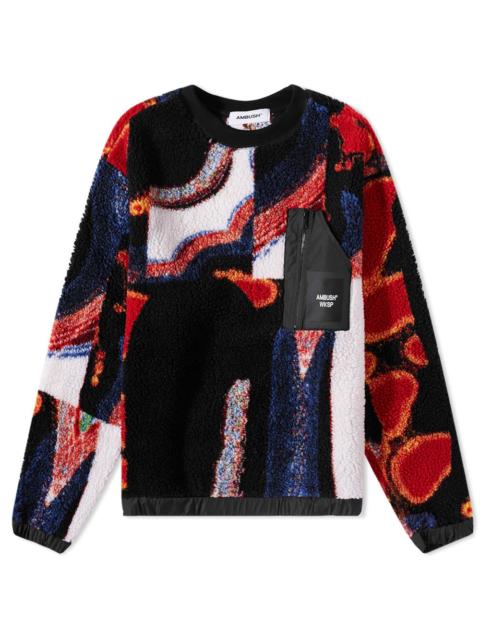 Ambush Ambush Printed Fleece Crew Sweat