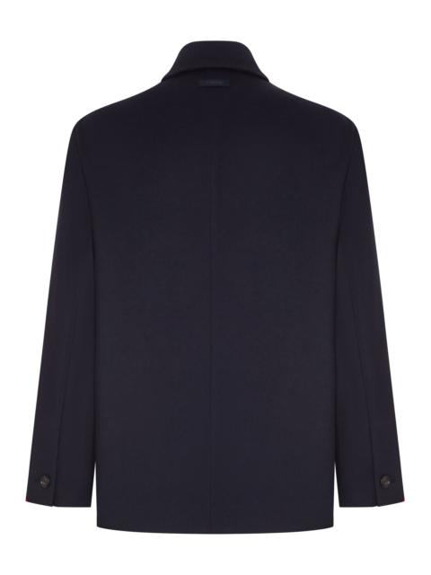 LARDINI LORO PIANA WATER-REPELLENT BEAVER WOOL BLOUSON