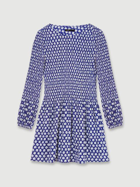 maje Short floral dress