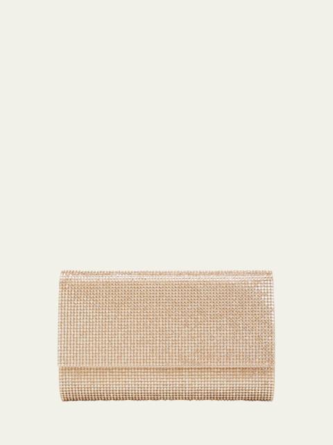 JUDITH LEIBER Fizzoni Full-Beaded Clutch Bag