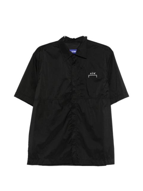 A-COLD-WALL* logo-print short-sleeved shirt