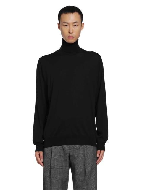 LARDINI Superfine Merino Wool Turtleneck