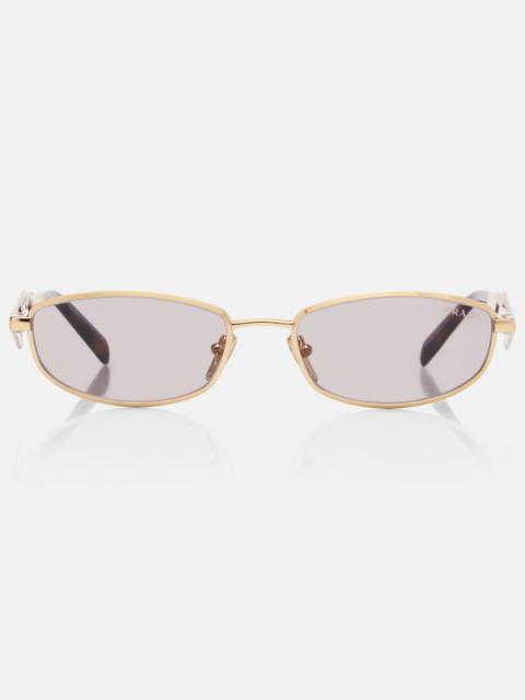 Prada Prada Cartiglio oval sunglasses