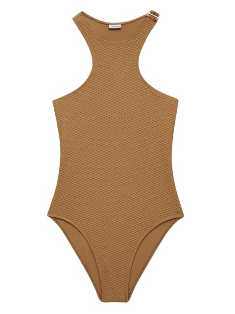ANINE BING Morgan halterneck swimsuit