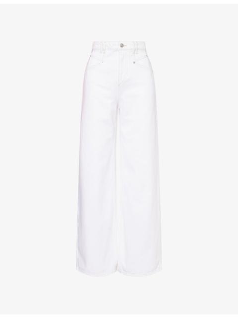 Isabel Marant Étoile Lemony Wide-Leg Denim Jeans