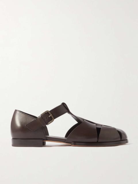 Tod's Woven Leather Sandals