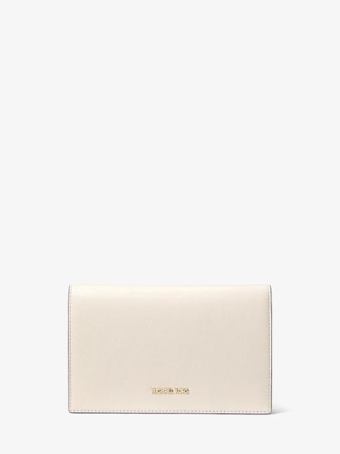MICHAEL KORS Jet Set Travel Small Smooth and Signature Logo 2-in-1 Clutch