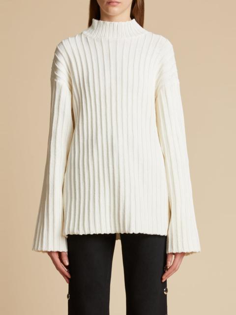 The Kat Sweater in Ivory
