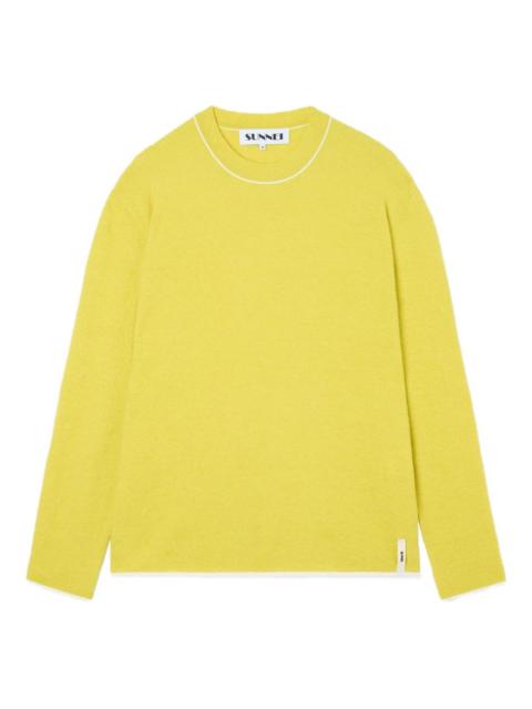 SUNNEI crew-neck sweater
