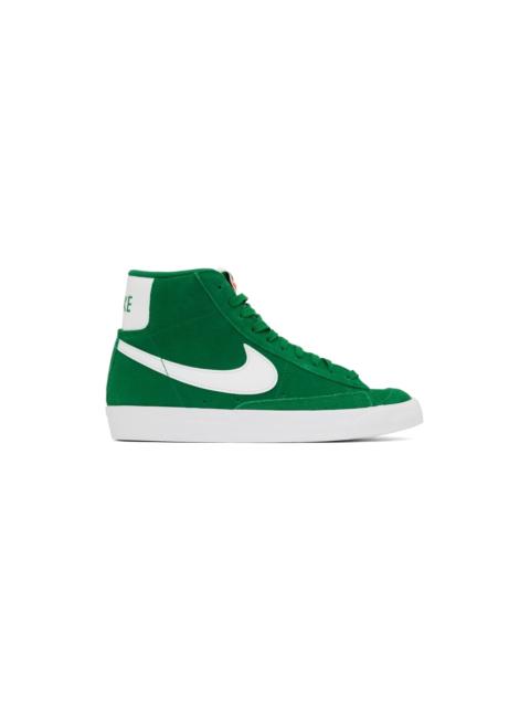 Nike Green Suede Blazer Mid ’77 Sneakers