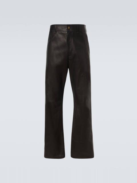 Fear of God Leather wide-leg pants