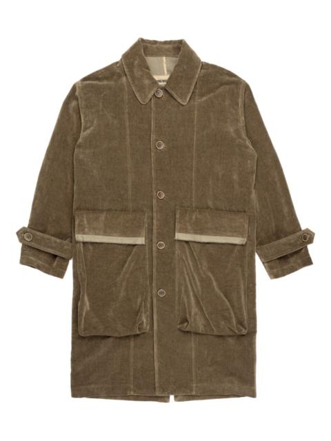 UMA WANG Coolly pocket collared coat