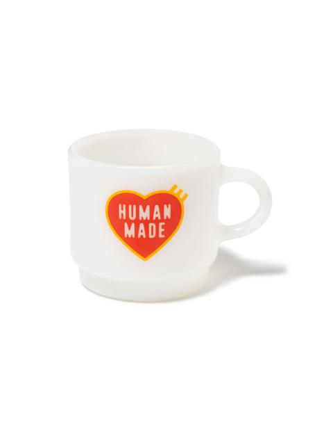 Human Made Glass Mug White