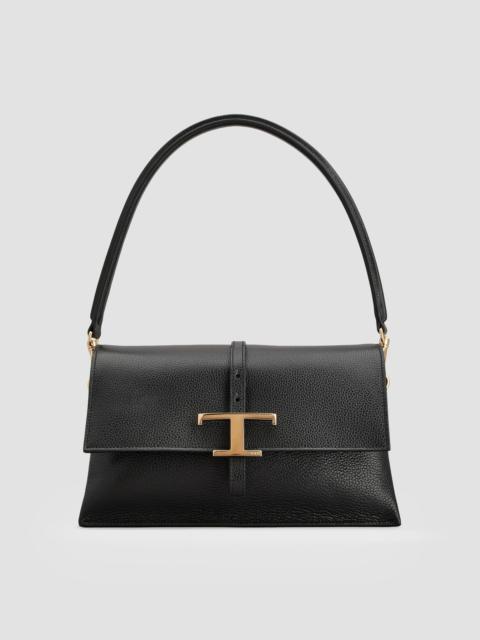 Tod's Women's T Timeless Mini Leather Shoulder Bag - Nero