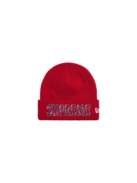 Supreme New Era Action Beanie "FW26 - Red" SU28369