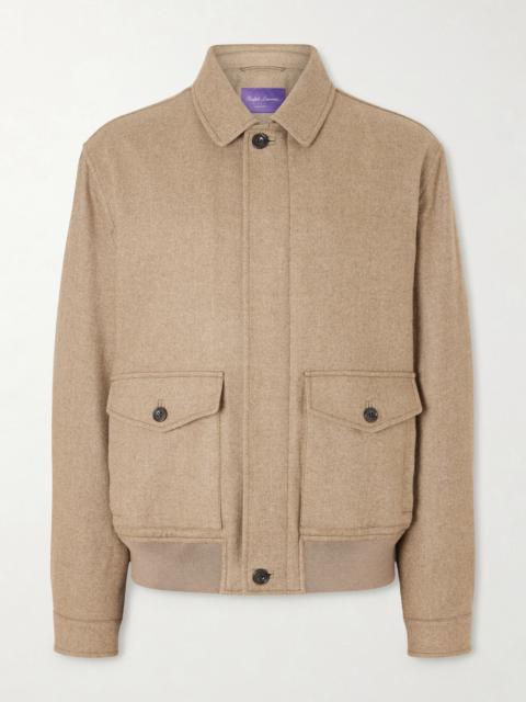 Ralph Lauren Herringbone Cashmere Jacket