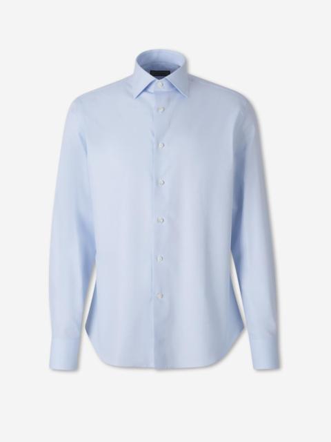Canali PLAIN COTTON SHIRT