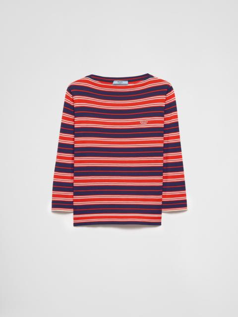 Prada Silk boat neck sweater