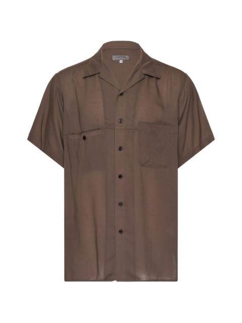 Yohji Yamamoto panelled shirt