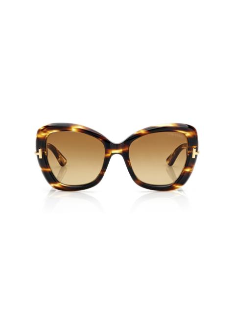 TOM FORD BUTTERFLY ICON SUNGLASSES