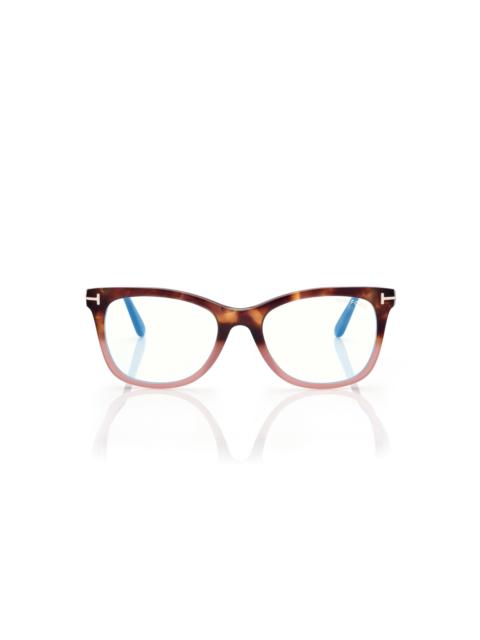 TOM FORD BLUE BLOCK SQUARE OPTICALS