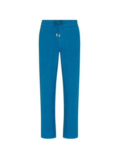 Vilebrequin drawstring linen trousers
