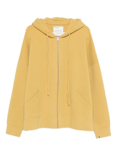 extreme cashmere Donnie zip-up hoodie
