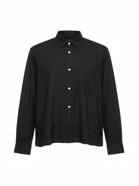 Comme des Garçons Homme Plus Polyester Broad Long Sleeve Shirt