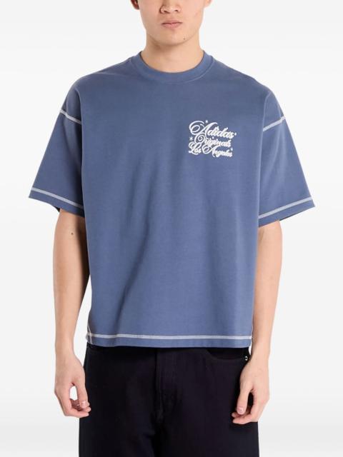 adidas short-sleeve stitch T-shirt